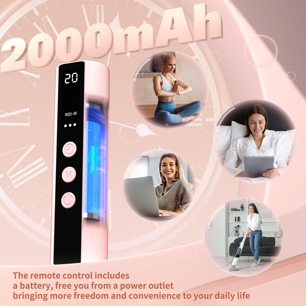NVBOTY visor ocular integrado bloqueando luz para proteger los ojos durante la sesión