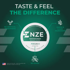 Polvos e ingredientes usados por NZE para fórmulas nootrópicas limpias