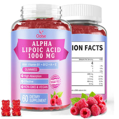 Gomitas OALSE sabor frambuesa para energía diaria