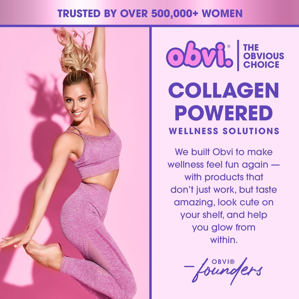 Obvi Collagenic Burn: rutina diaria con dos cápsulas tras comida.