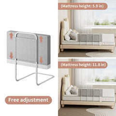 OCBAiLi barandilla en dormitorio familiar, protección discreta y cómoda