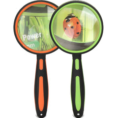 Ocim vista frontal del pack verde y naranja con aumento 10X, fácil identificación