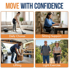 ODOFIT bajo la ropa cotidiana sin abultar, ideal para uso diario cómodo