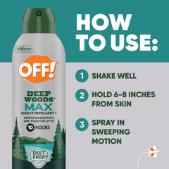 OFF! pack de 2 envases listos para excursiones y uso prolongado