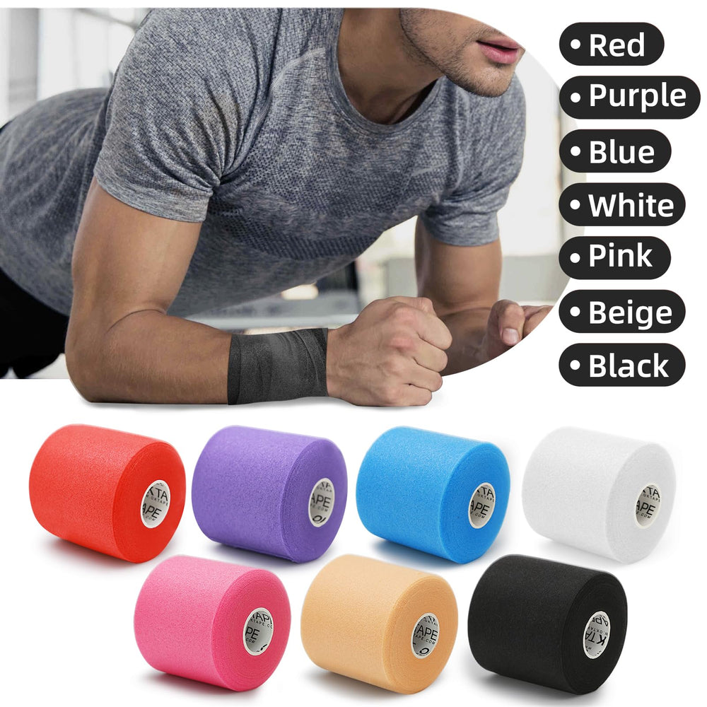 OK TAPE paquete con 4 rollos, cantidad ideal para entrenamientos