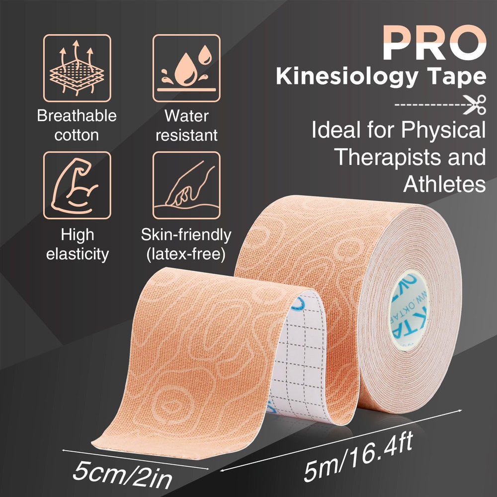OK TAPE textura del algodón en primer plano, confort transpirable
