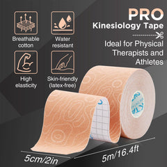 OK TAPE textura del algodón en primer plano, confort transpirable