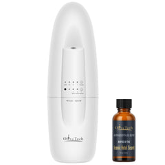 OliveTech difusor vista frontal mostrando diseño elegante y fácil control
