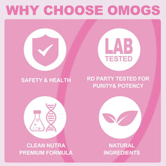 OMOGS etiqueta nutricional y lista de ingredientes para transparencia