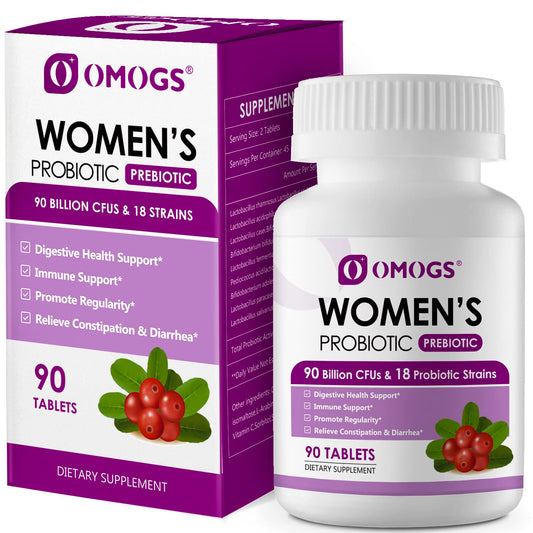 OMOGS Probiotico Mujer cápsula 90 mil millones para equilibrio intestinal