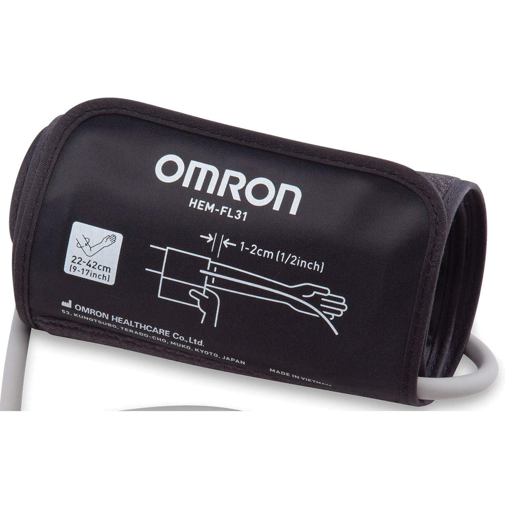 Omron detalle de textura del manguito que mejora contacto y durabilidad