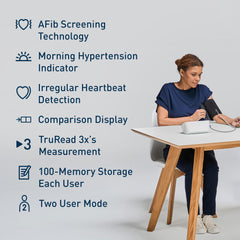OMRON Platinum manguito D-ring ajustable, comodidad y ajuste seguro