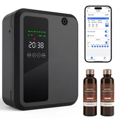 Onakge difusor frontal mostrando diseño minimalista y beneficio estético