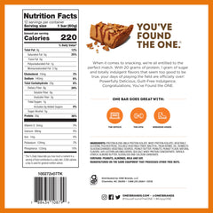 ONE etiqueta de ingredientes clara, ideal para revisar alérgenos