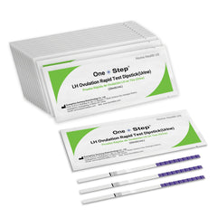 One Step empaque frontal mostrando 20 tiras y beneficios visibles