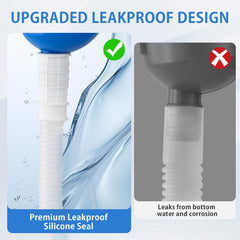 ONEDONE manguera larga de silicona con sello antileak, adaptable y recortable