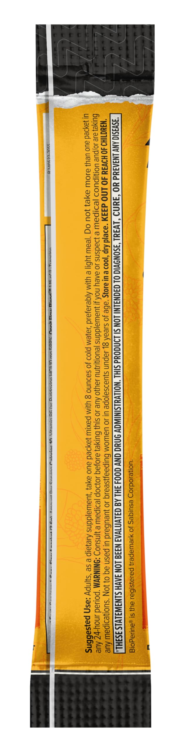 ONNIT Alpha Brain Instant, taza con bebida lista, apoyo suave para estudiar o trabajar.