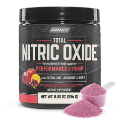 ONNIT envase frontal mostrando 20 servicios y beneficio de apoyo al rendimiento
