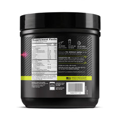 Optimum Nutrition Amped en ambiente deportivo con atleta para inspirar uso antes del entrenamiento