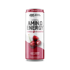 Optimum Nutrition primer plano de burbujas en apertura, carbonatación ligera y agradable