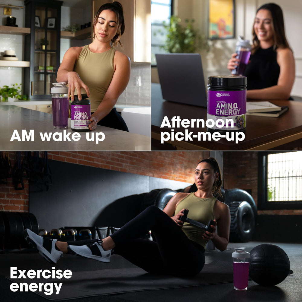 Optimum Nutrition detalle de etiqueta con lista de ingredientes, beneficio transparencia nutritiva