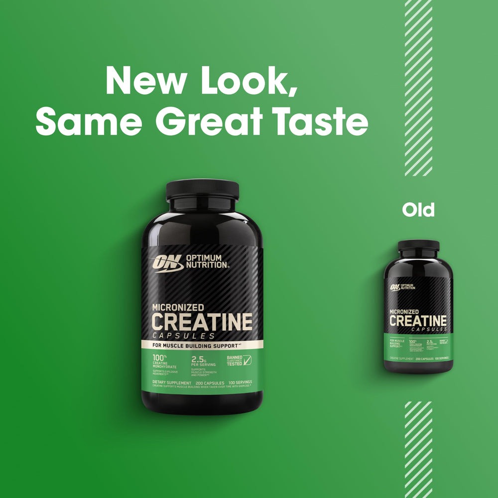 Optimum Nutrition detalle de la etiqueta con información de pureza y dosis