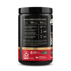Optimum Nutrition en entorno de gimnasio inspirando uso post-entrenamiento
