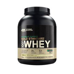 Optimum Nutrition envase frontal mostrando producto y beneficio ahorro