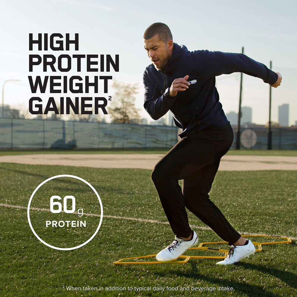 Optimum Nutrition porción con cucharada para medir, simplifica control de calorías