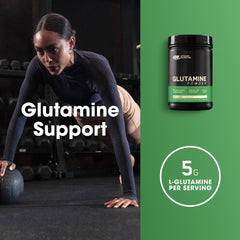 Optimum Nutrition primer plano del polvo instantizado para disolución fácil en bebidas