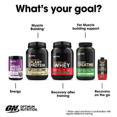 Optimum Nutrition bebida por la mañana para concentración y energía