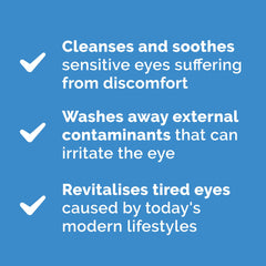 Optrex en botiquín doméstico listo como recurso para limpieza rápida