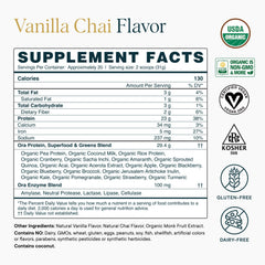 Ora Organic batido en manos tras entrenamiento, recuperación conveniente