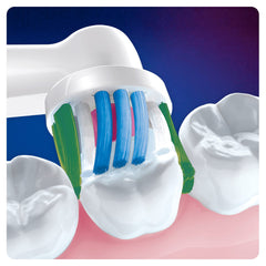 Oral-B indicador CleanMaximiser cerdas verdes que cambian a amarillo