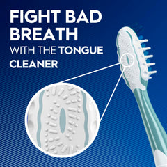 Oral-B cepillado entre dientes mostrando mayor alcance y eficacia