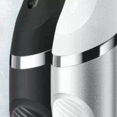 Primer plano del cabezal Oral-B Clic que destaca los filamentos para limpieza precisa