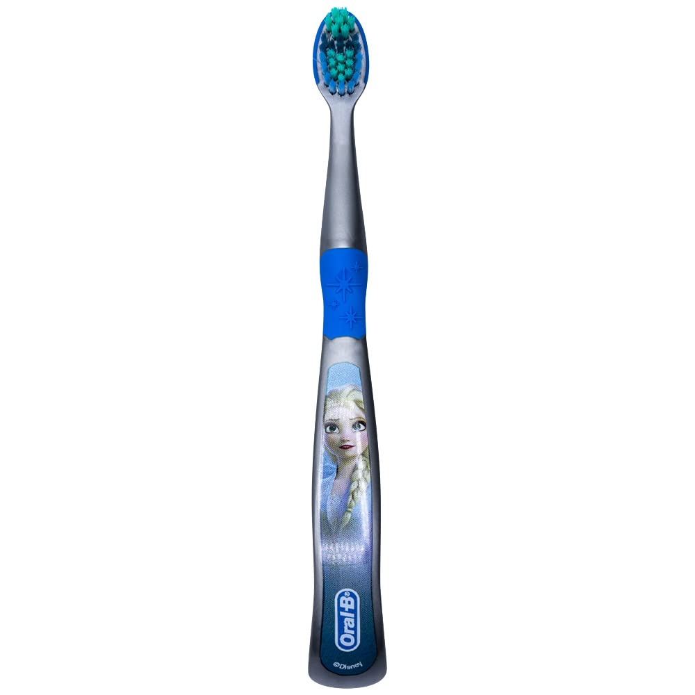 Oral-B comparación de tamaño del cabezal para bocas de niños