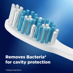 Oral-B detalle de cerdas multinivel que llegan a surcos para limpieza profunda