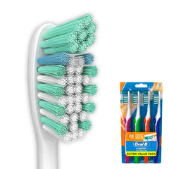 Oral-B detalle de cerdas puntas de potencia y masaje para limpieza profunda