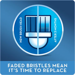 Oral-B estilo de vida en baño mostrando rutina diaria más efectiva