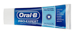Oral-B textura de la pasta en primer plano que muestra consistencia y frescor