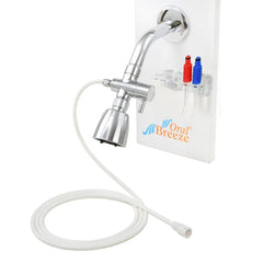 Oral Breeze chorro dirigido limpiando espacios interdental con comodidad