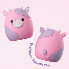 ORDO Patty niña cepillando con luces guía para mejorar la rutina diaria