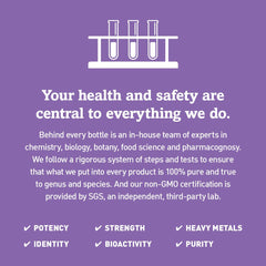 Oregon's Wild Harvest cápsula en mano para comparar tamaño y facilidad de uso