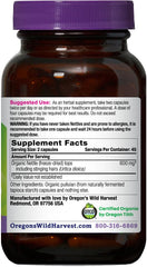 Oregon's Wild Harvest detalle de ortiga liofilizada que preserva sus componentes