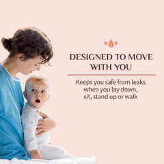 Organyc compresa en uso en entorno hospitalario, absorción para días postparto