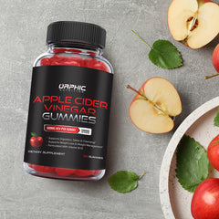 ORPHIC NUTRITION frasco abierto con gomitas para almacenamiento seguro