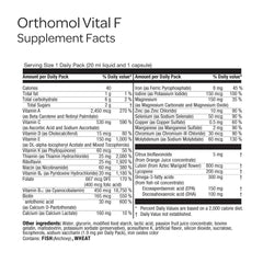 Orthomol Vital F textura del líquido visible, facilita la ingestión
