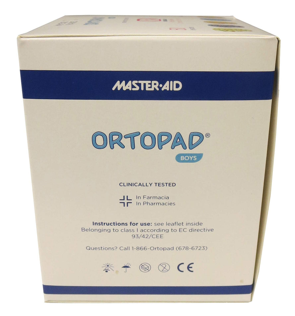 Ortopad etiqueta "Made in Italy" en caja, garantía de fabricación