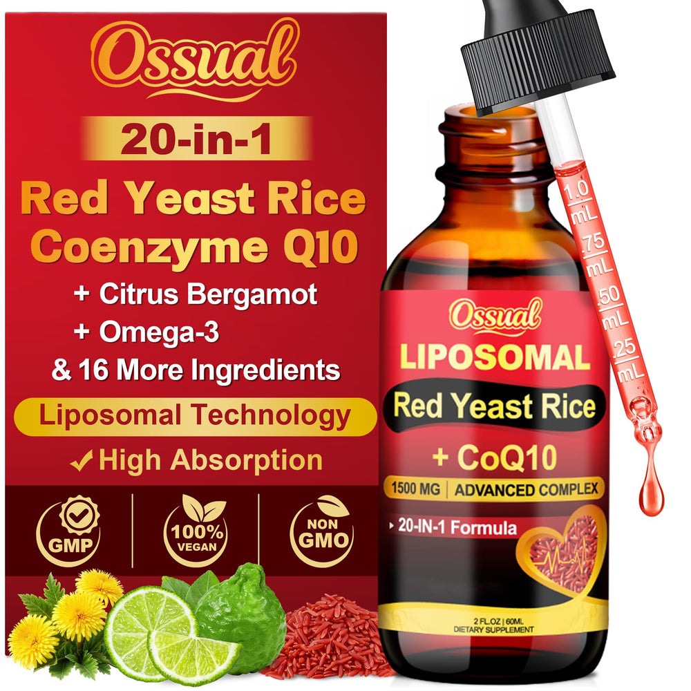 Ossual frasco frontal mostrando gotas liposomales y etiqueta clara